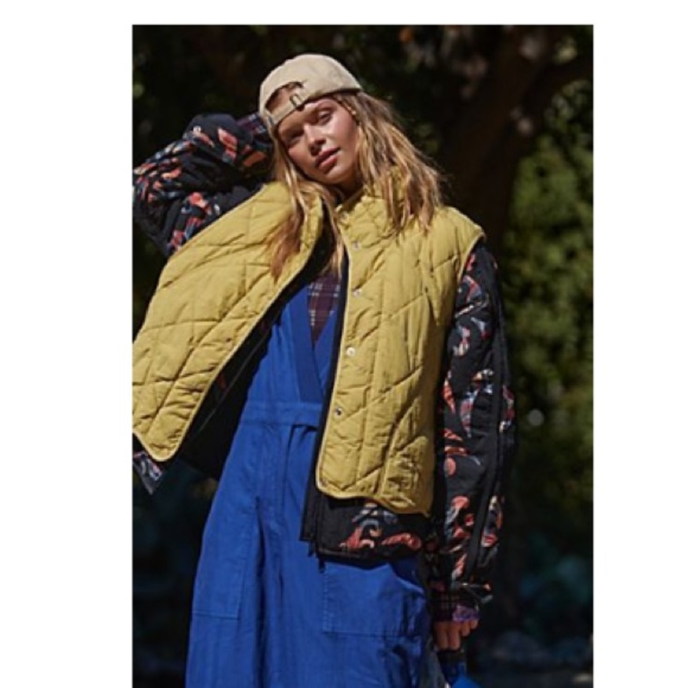 Quinn quilted puffer vest